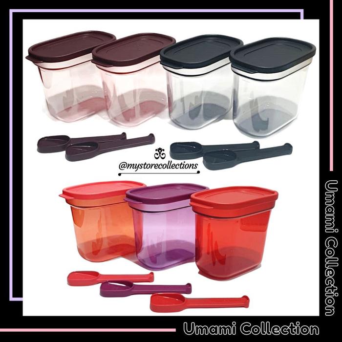 Umami Collection ( Toples Snack / Bumbu ) Hitam, Ungu, Merah, Peach