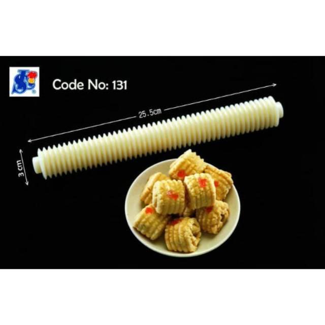 Rolling Pin Motif Garis Kue Kering Nastar Cookies Acuan Malaysia Acuan