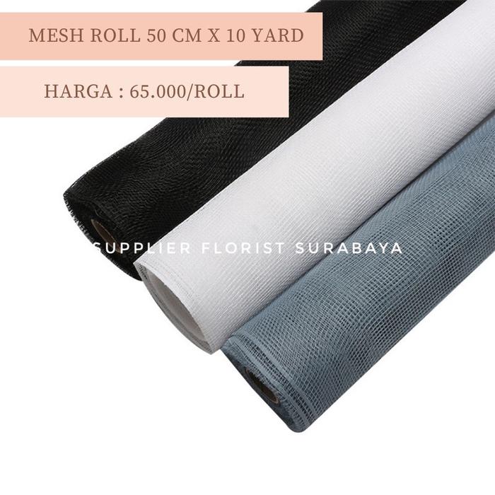 Polynet Spidernet Mesh Roll Wrapping Paper Korea / Wrap Bunga