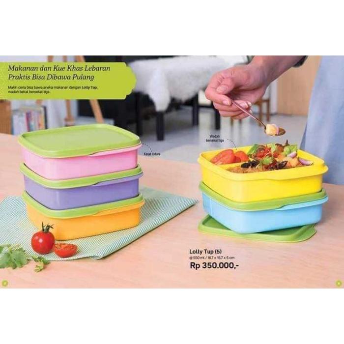 Lolytup Tepak Makan Bersekat Ecer