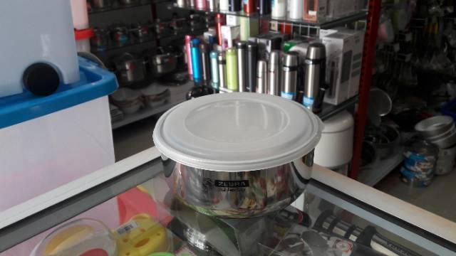 110422 Food Storage D18Cm, Stainless Steel Sus304, Zebra Thailand