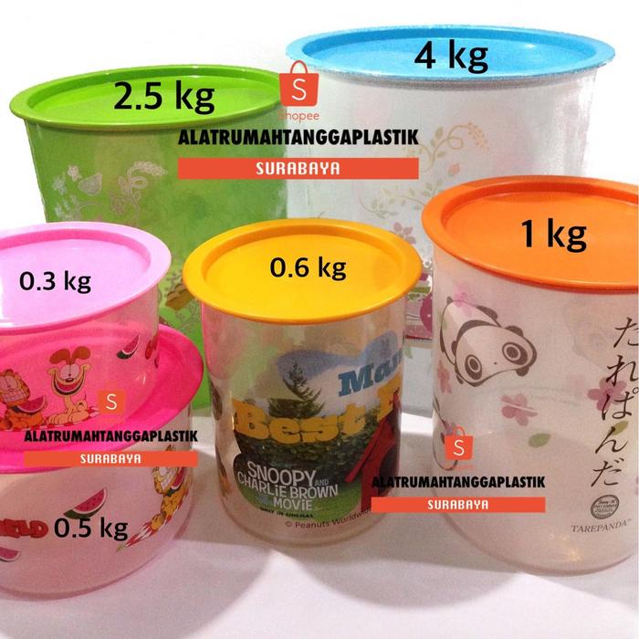 6Pcs Toples Sealware Calista Odate 0.3Kg / Toples Plastik Gambar