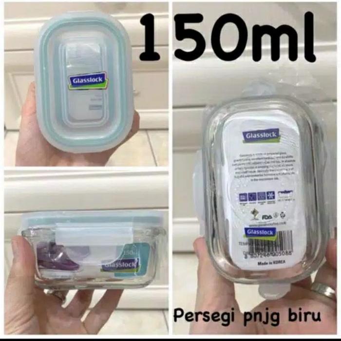 Glasslock Food Container / Wadah Mpasi