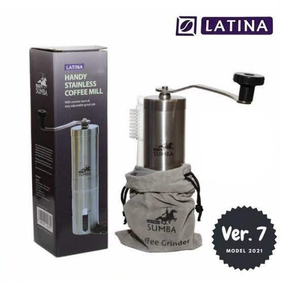 Grinder Manual Latina Sumba / Hand Coffee Grinder (Penggiling Kopi