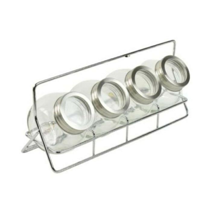 Stoples Bumbu Set Rak Informa / Spice Jar / Toples Bumbu Set Sephora
