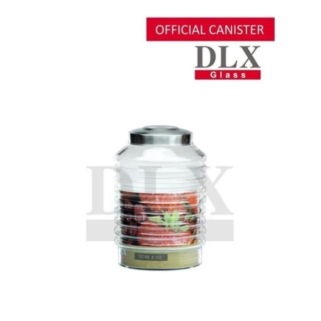 Toples Kaca Besar Ulir Dlx Glass Kamma 1 Tp-25 Volume 15 Liter