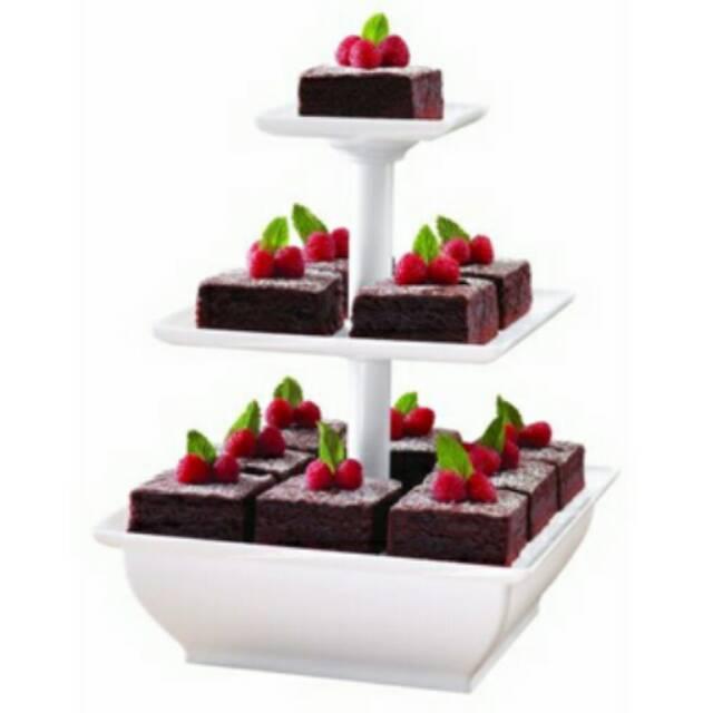 Snack Storage Box Server Tempat Wadah Makanan Jajan Pesta Ekslusif Kue