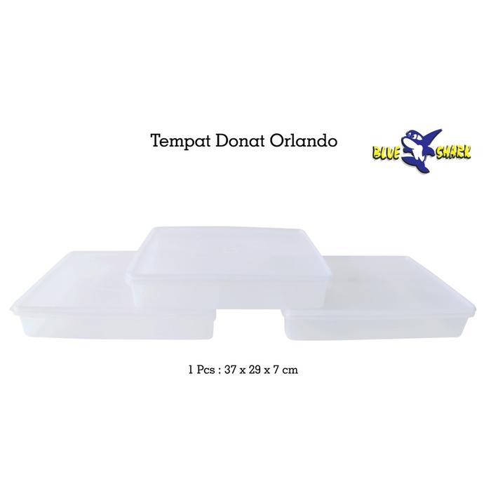 Kotak Kue / Sealware Donut / Tempat Donat / Sealware Bening 6 Liter -