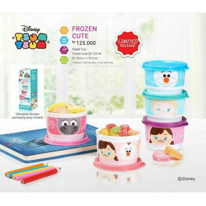Frozen Cute Toples Tsum Tsum Tempat Snack/Permen Lucu Laris