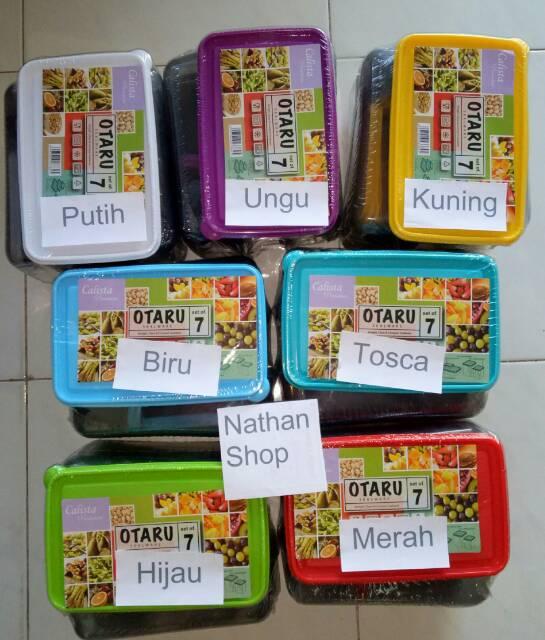 Calista Otaru Smoke (Body Hitam) 1 Set Isi 14Pcs / Calista Otaru