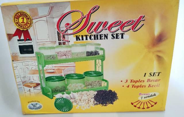 Rak Bumbu Kitchen Set Sweet Dx