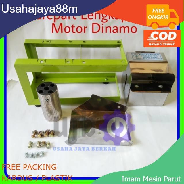 Sparepart Lengkap Tanpa Motor Dinamo Mesin Parut Kelapa Listrik Corong