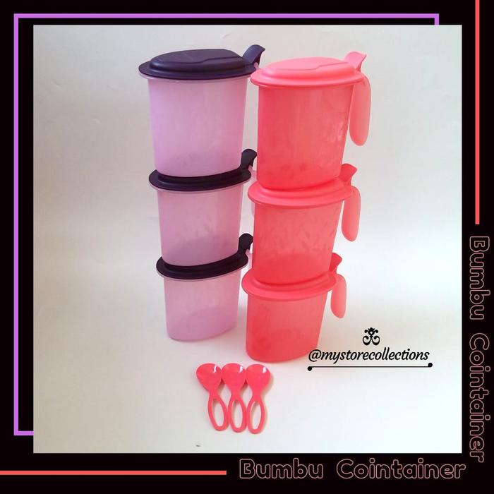 Bumbu Container Malysia & Indonesia ( Wadah Bumbu ) Tupwr