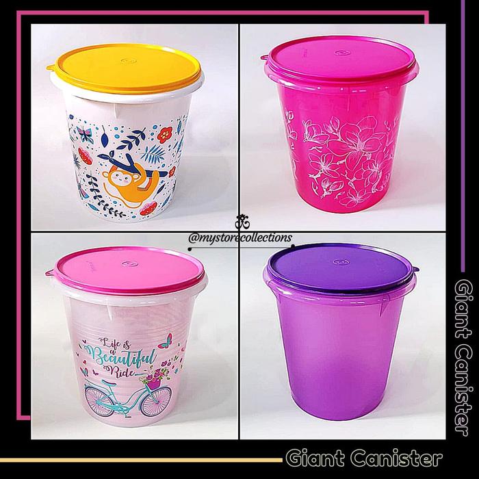 Giant Canister Colourful ( Toples Besar ) Tupwr