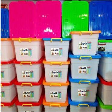 Lion Star Wagon Container Box 82 Liter Vc 18 Lionstar 82L Vc18 Roda