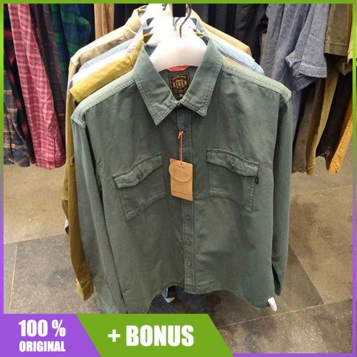 BEST SELLER Kemeja Eiger Palmeston Shirt Blue Biru 91000 3598 Original