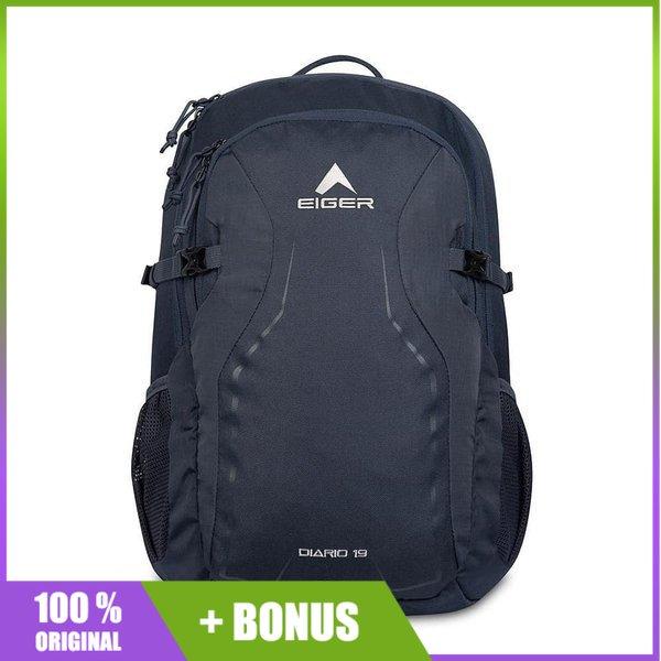 Tas Eiger Diario 19 Bag Backpack Navy 91000 5076 ORIGINAL Murah Keren