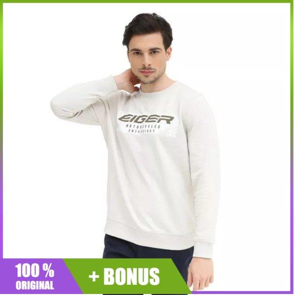 Sweater Eiger GOOSE SWEATER 91000 7678 Original Cowok Bandung
