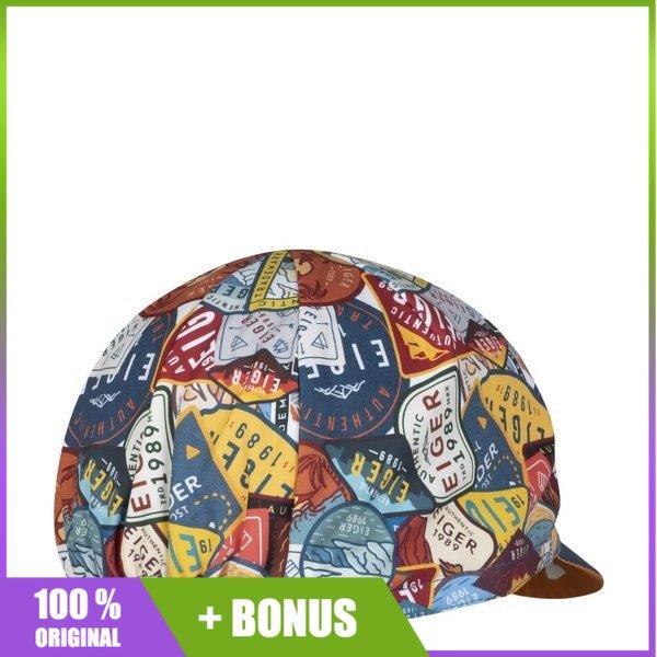 Topi Sepeda Eiger FLECKEN CC Cycling CAP Blue Biru 91000 6956 Ori