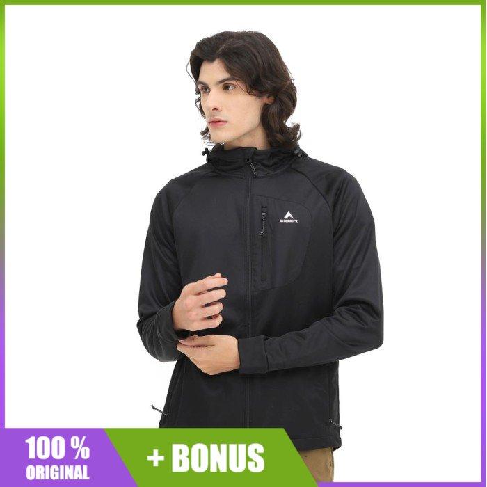 Jaket EIGER MENS EQUATOR SOFTSHELL JACKET 91000 7742 Original Cowok