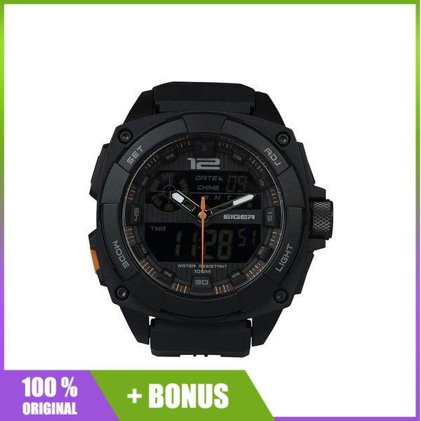Jam Tangan Eiger ANTERO Watches Black Hitam 91000 5444 ORIGINAL Keren