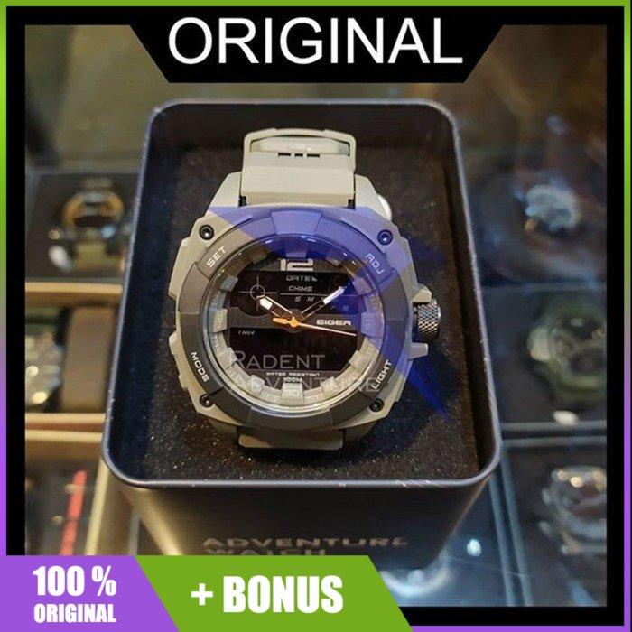 Jam Tangan Eiger Antero Watch Olive 91000 5444 Original Keren Cowok