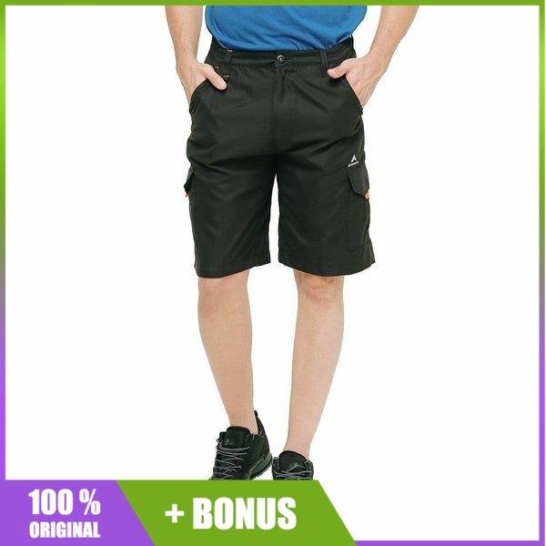 Celana Pendek Eiger Sector MT Short Pants Black Hitam 91000 4603 ORI