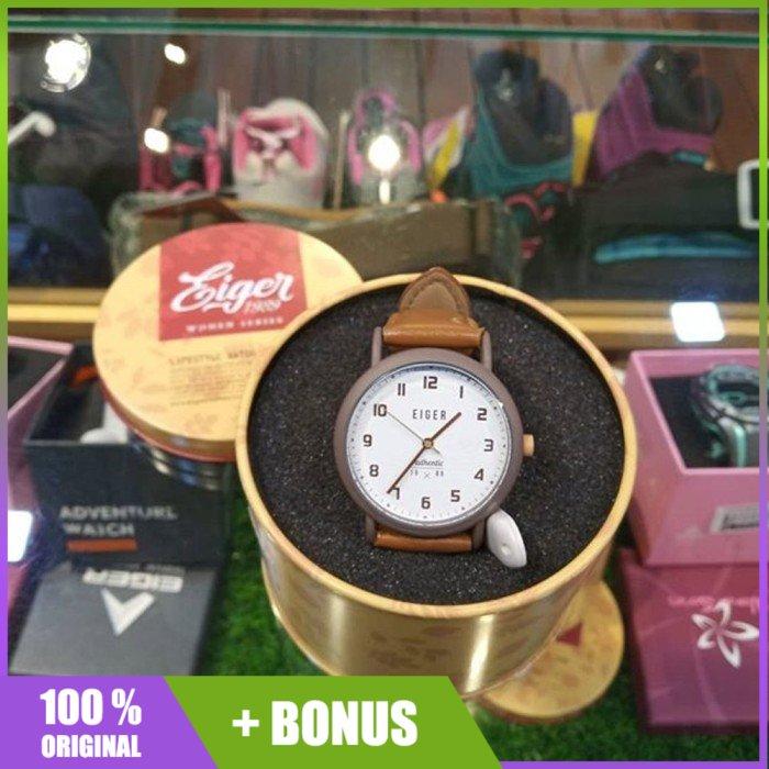 TERLARIS Jam Tangan Cewek Eiger Copper Watch Brown Coklat 91000 4728