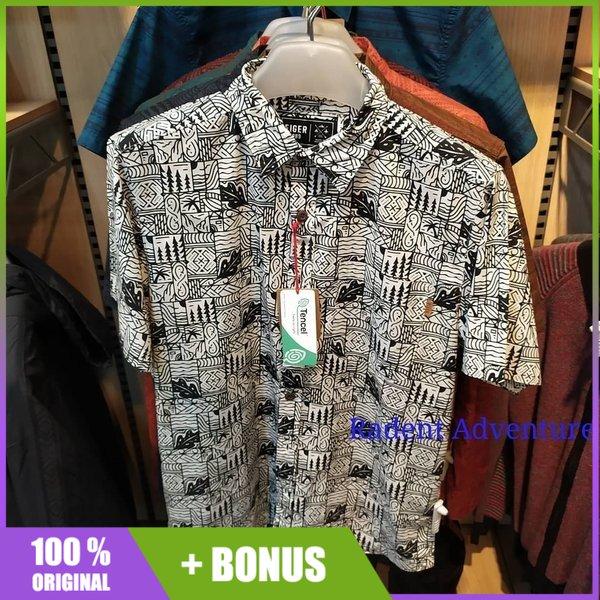 Kemeja Eiger X Honalo Shirt White Putih 91000 5625 Original Cowok