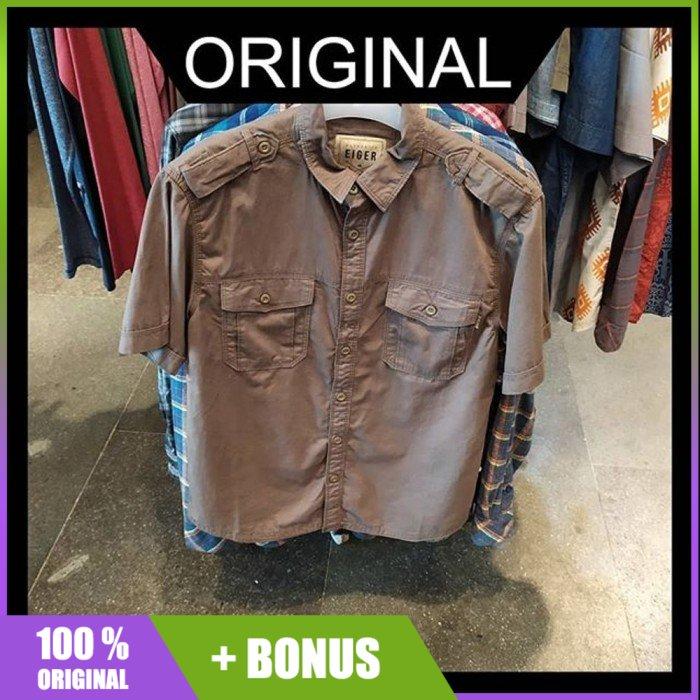 Kemeja Eiger Cranium Shirt 2.0 Brown Coklat 91000 5989 Original