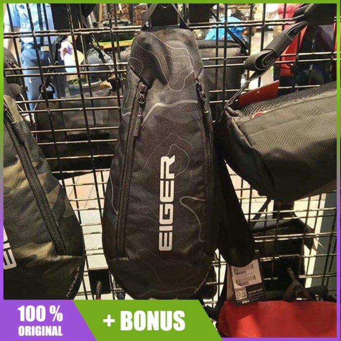 Tas Selempang Eiger Aldous 2 Sling Bag Black hitam 91000 6010 Original
