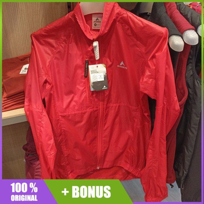 Jaket Eiger X-SYNCLINE WINDBREAKER JACKET Red Merah 91000 6642 ORI