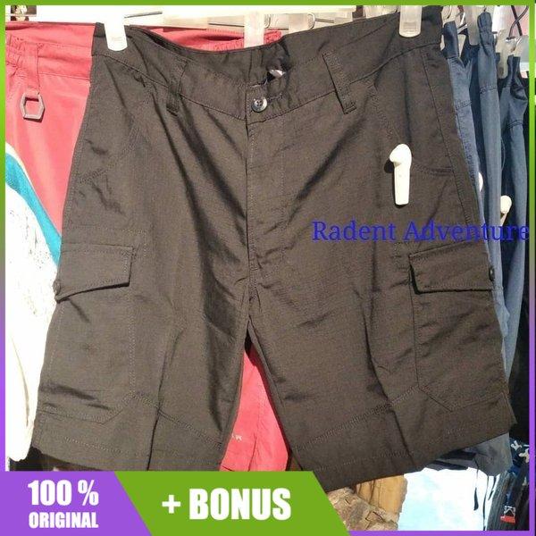 Celana Pendek Eiger Ribs Trans Cargo Short Pants Hitam 91000 5114