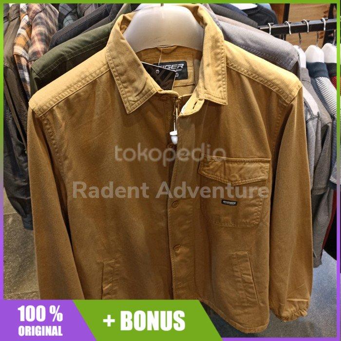 Jaket Kemeja Eiger WILDERNESS JACKET SHIRT Brown Coklat 91000 6722 Ori