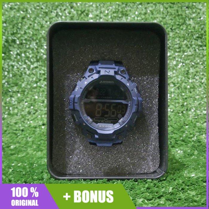 Jam Eiger Glastonbury Watch Jam Tangan Navy 91000 5088 Original Cowok
