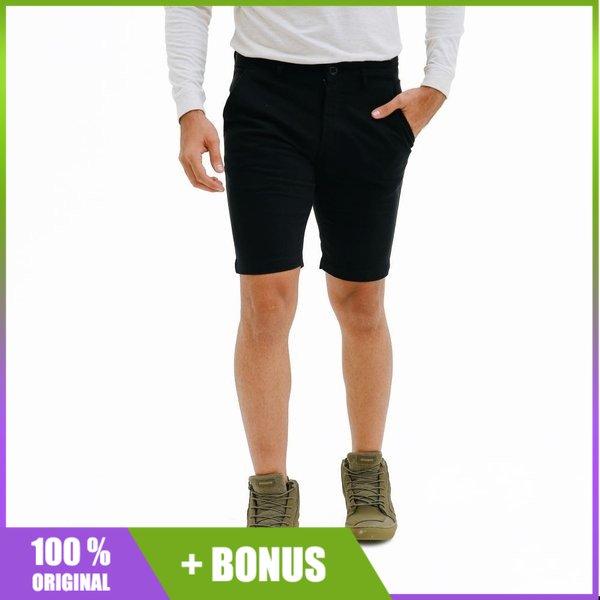 Celana Pendek Eiger SLAKA SHORTS Pants Black Hitam 91000 6835 Original