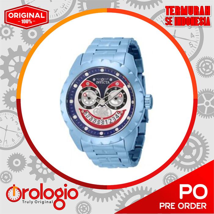 Jam Tangan Invicta 43209 Mens Blue Dial Swiss ICE Blue Bracelet JOKER
