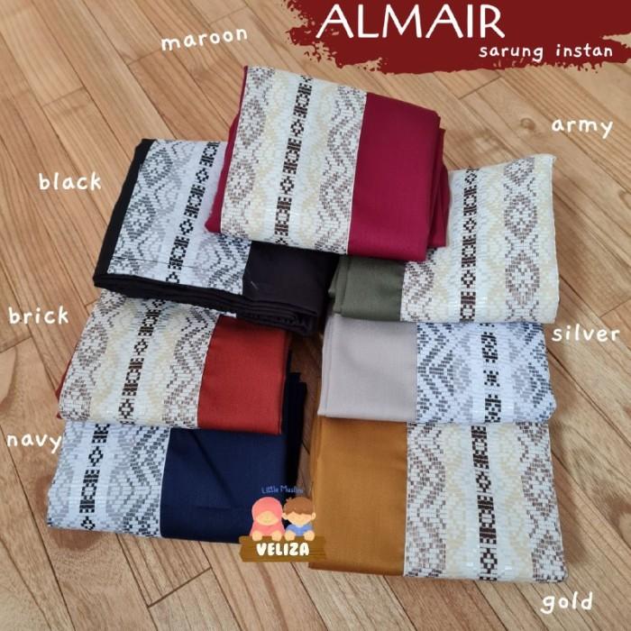 SARUNG ANAK INSTAN FREE PECI / SET SARUNG ALMAIR BY VELIZA