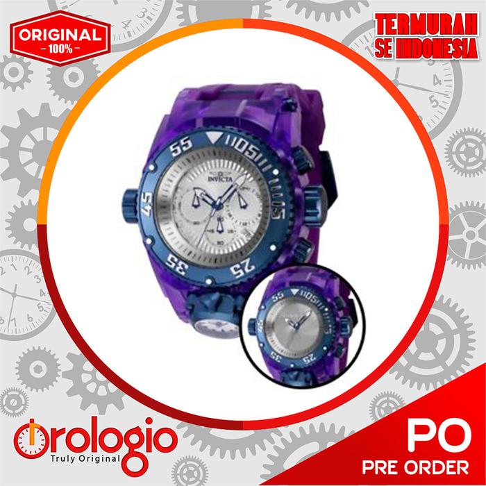 Invicta 43116 Men's Bolt Zeus Magnum Silver Dial Chronograph Purple