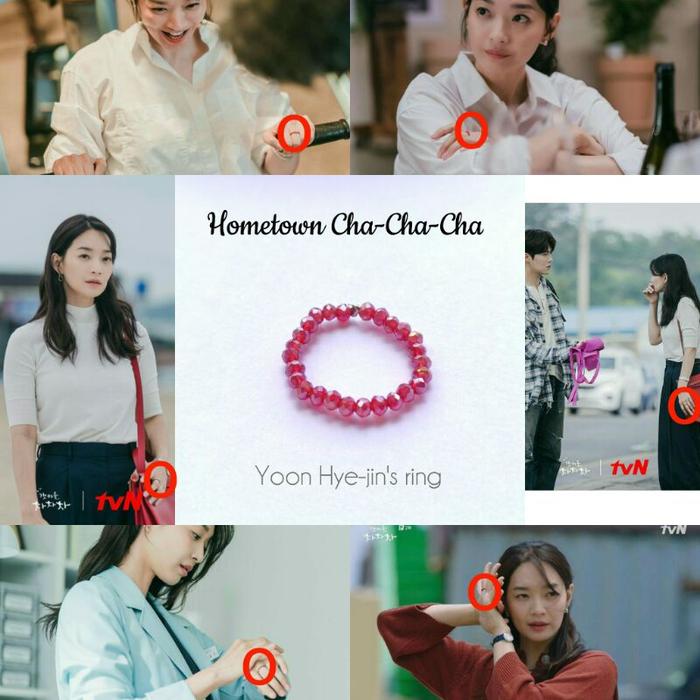 Hometown Chachacha Yoon Hye Jin Ring Shin Min Ah Cincin Manik Crystal