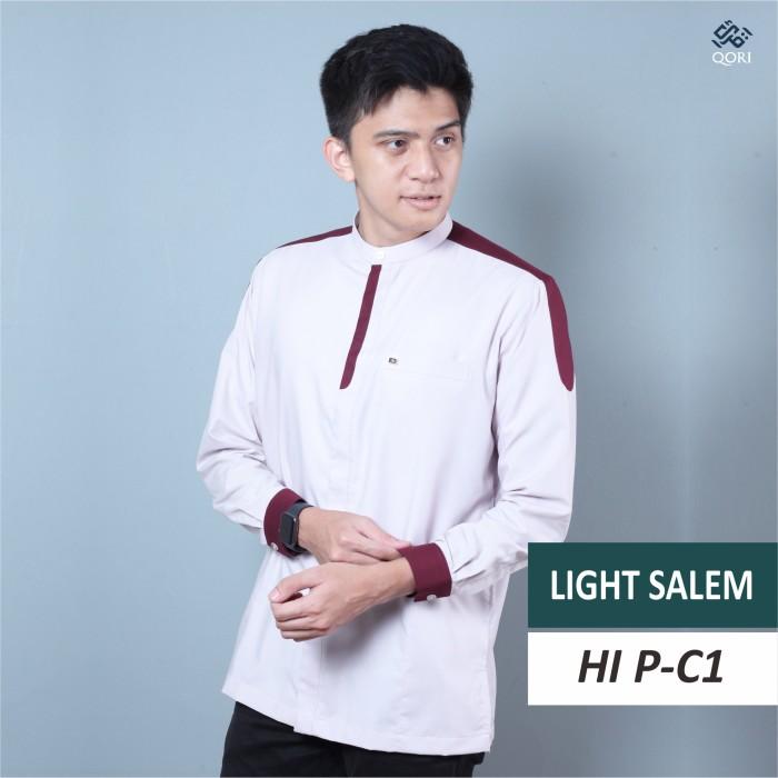 Qori Apparel Baju Koko Casual Hisotun (Lengan Panjang) ORI