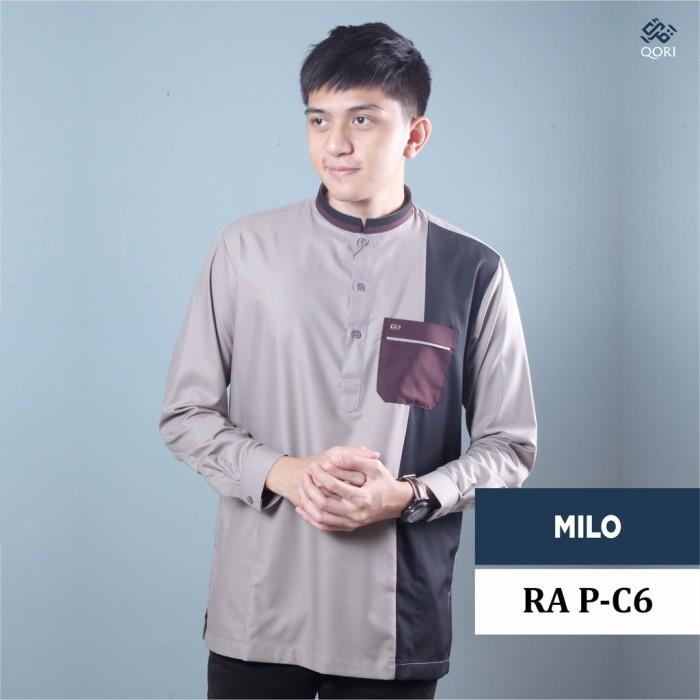 Qori Apparel Baju Koko Casual Raihan (Lengan Panjang) ORI