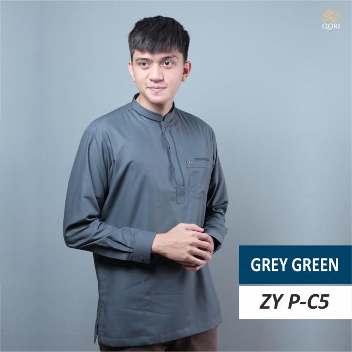 Qori Apparel Baju Koko Casual Zayyan (Lengan Panjang) ORI