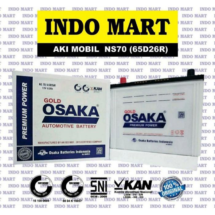 Aki Mobil Toyota Kijang Kapsul Isuzu Panther Elf Original Osaka NS70
