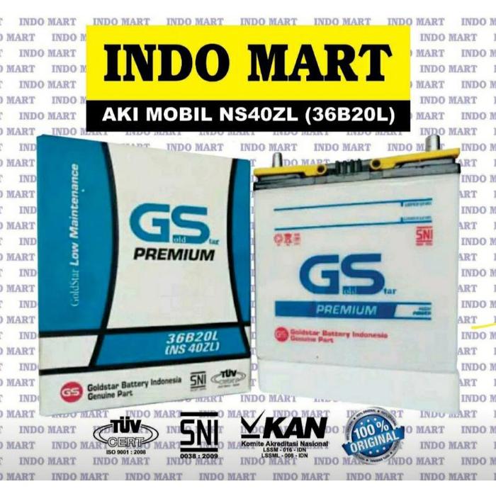 AKI MOBIL NS40ZL 36B20L AGYA AYLA JAZZ FREED CITY BRIO MOBILIO ERTIGA