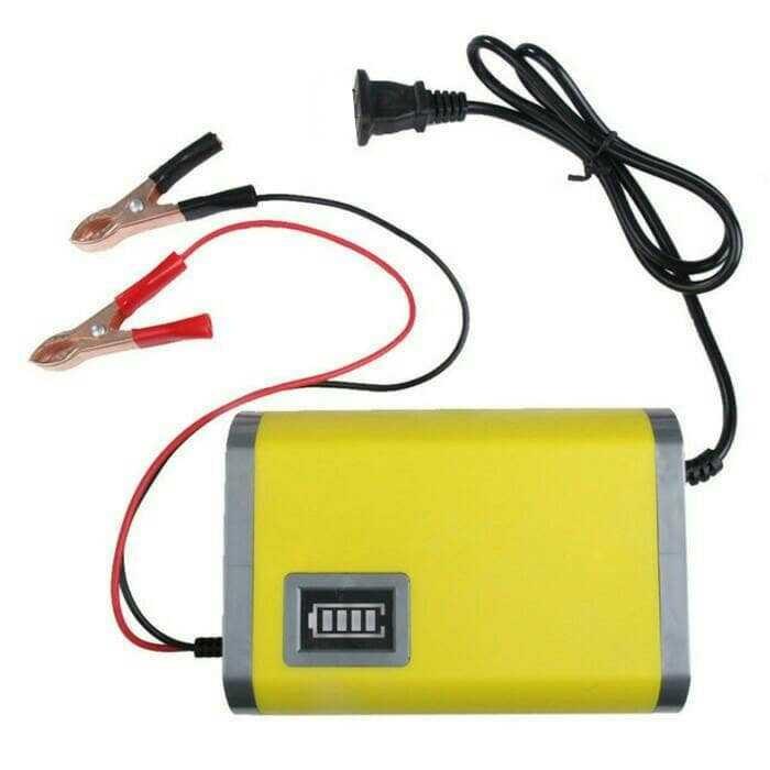 Charger ACCU Portable 12V 6A Otomatis