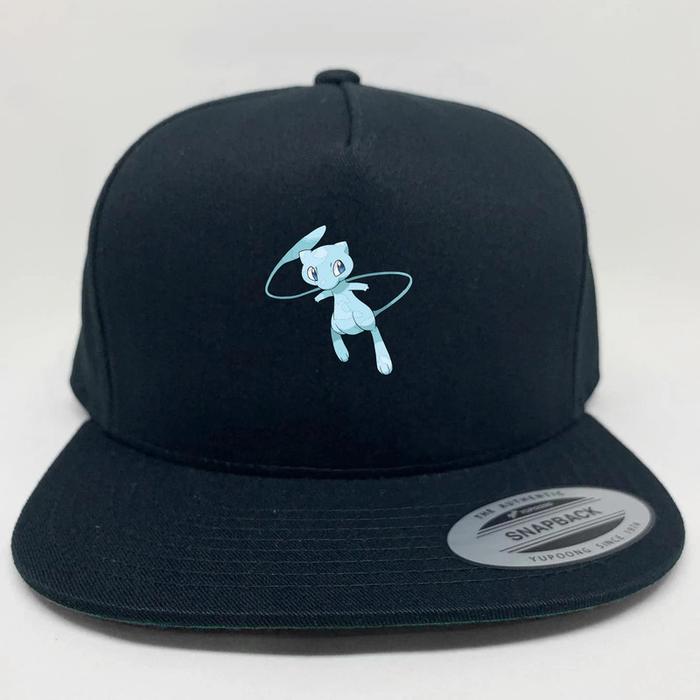 Topi Snapback Anime Pokemon Shiny Mew