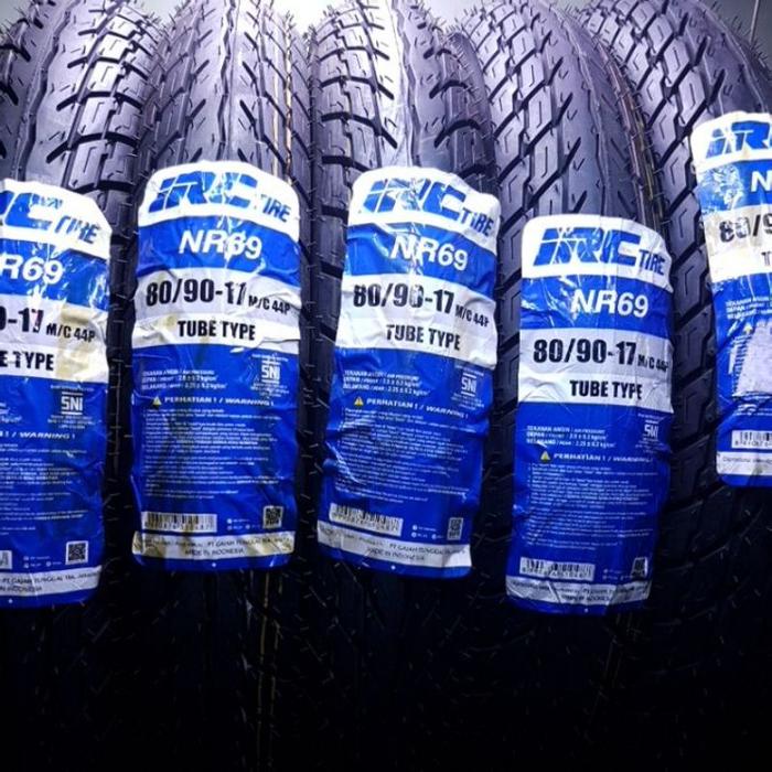 ban luar irc belakang supra 125 / jupiter z irc 80/90-17 nr69 (non