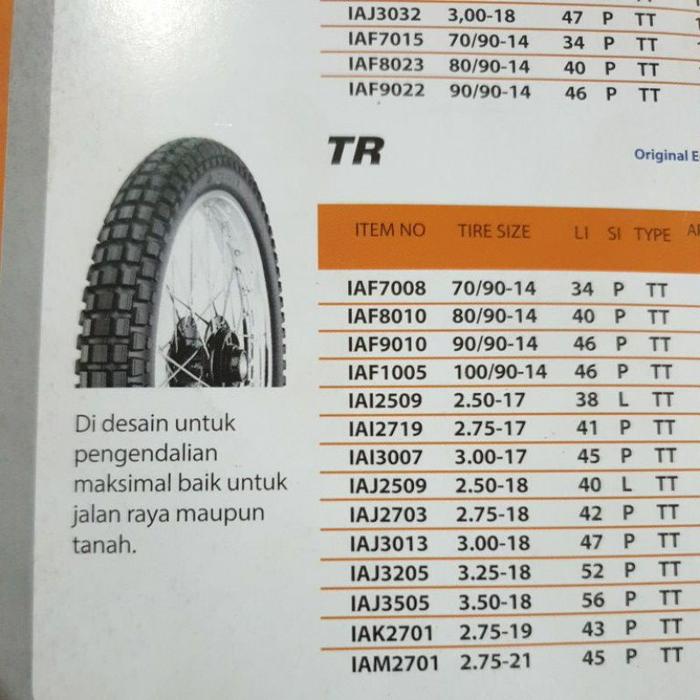 ban luar irc trail kembang tahu ring 17 18 19 21 [termurah]