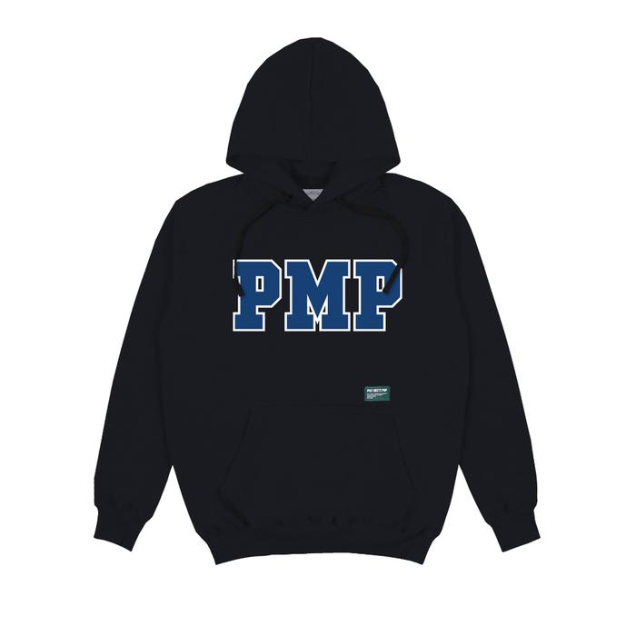 PMP INITIAL HOODIE BLUE BLACK
